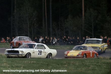Nr.28. Bo Ljungfeldt – Ford Mustang.