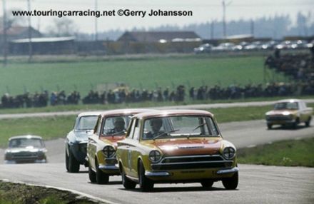 Nr.2.Svante Vorrsjö – Ford Lotus Cortina.