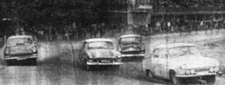 Wołgi na trasie wyścigu