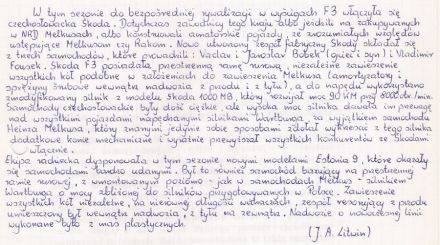 Podsumowanie sezonu
