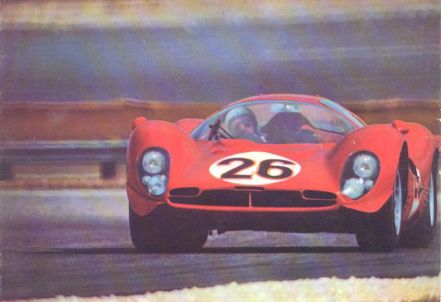 Pedro Rodriguez i Jean Guichet – Ferrari 412 P.
