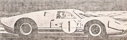 Bruce McLaren i Mario Andretti – Ford GT prototype.