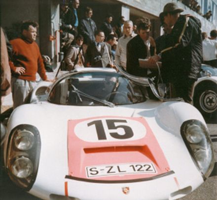 Jochen Rindt i Gerhard Mitter – Porsche 910.
