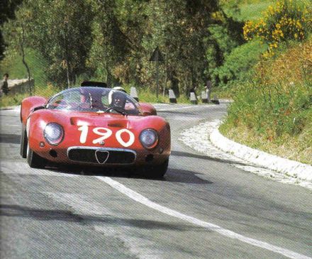 Jo Bonnier i Giancarlo Baghetti – Alfa Romeo T33.