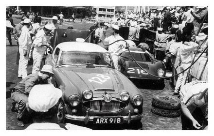 Nr.128.Ted Worswick i Richard Bond – Austin Healey 3000.