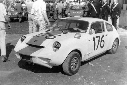 Jan Eric Andreasson i Johnny Lundberger – Marcos Mini GT.
