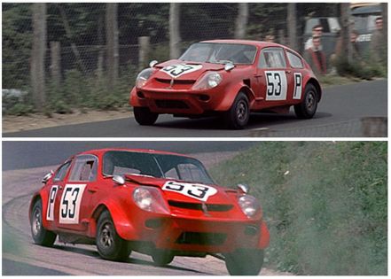 Guy Edwards i Peter Anslow – Marcos Mini GT.
