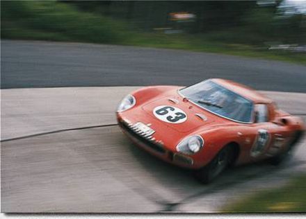 Heini Walter i Peter Ditzler – Ferrari 250 LM.