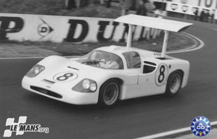 Bob Johnson i Bruce Jennings – Chaparral 2F Chevrolet.