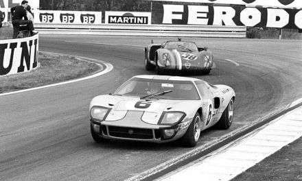 Nr.6.Jo Schlesser i Guy Ligier – Ford GT Mk.II B, nr.38.Rolf Stommelen i Jochen Neerpasch – Porsche 910/6.