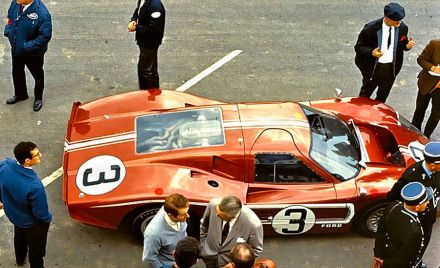 Mario Andretti i Lucien Bianchi – Ford GT Mk.IV.