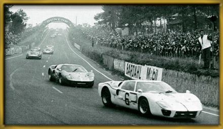Nr.6.Jo Schlesser / Guy Ligier (F) – Ford GT Mk.II B, nr.5.Roger McCluskey i Frank Gardner – Ford GT Mk.II B.