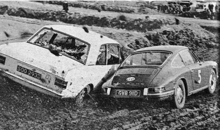 Porsche i Ford Cortina.