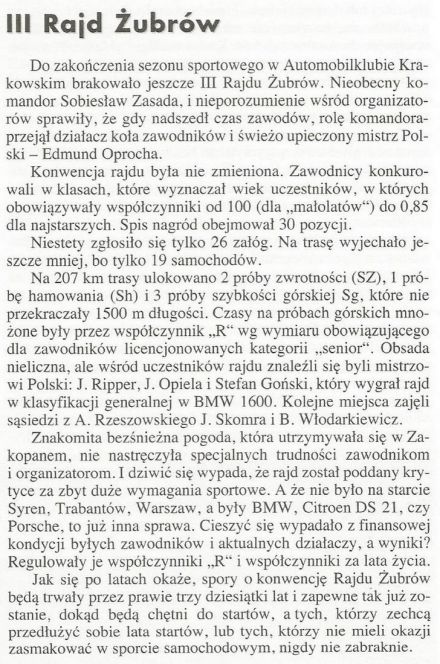 Pędzą samochody, mijają lata