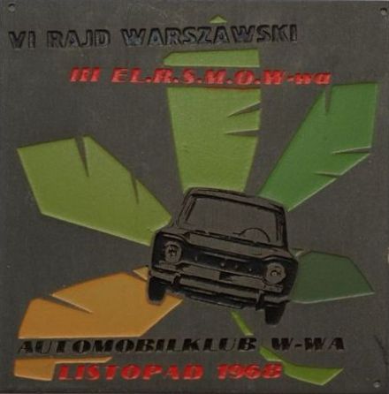 8 Rajd Warszawski - 1968r