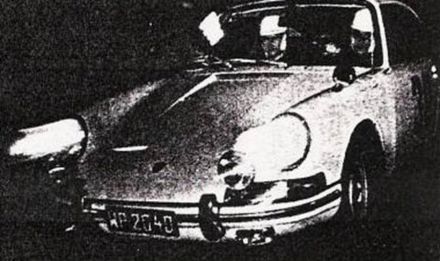 Włodzimierz Markowski i Marian Wangrat – Porsche 912. 