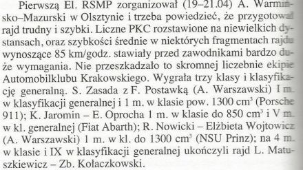 Pędzą samochody, mijają lata