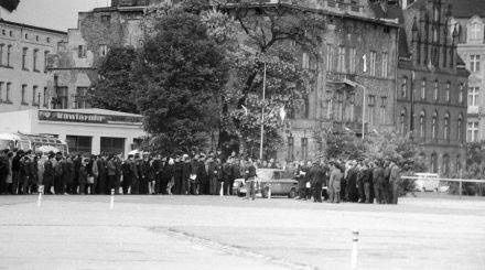 Ryszard Nowicki i Elżbieta Wójtowicz – NSU 1000 TT.