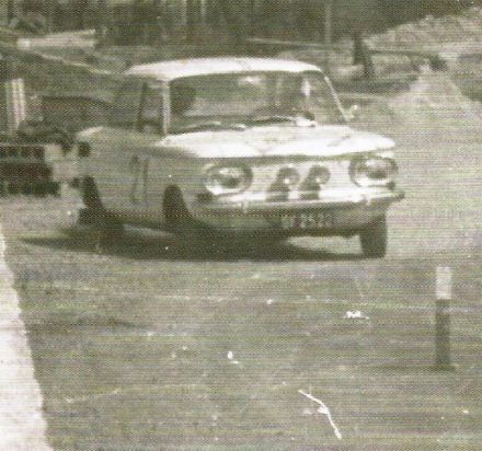 Włodzimierz Groblewski i Włodzimierz Żukowski - NSU Prinz 1000 S.