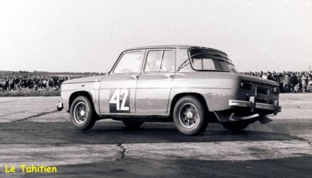 Krzysztof Komornicki i Zygmunt Wiśniowski – Renault 8 Gordini.