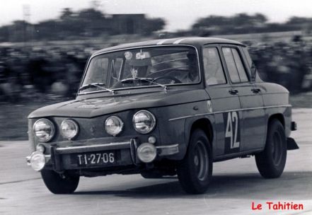 Krzysztof Komornicki i Zygmunt Wiśniowski – Renault 8 Gordini.
