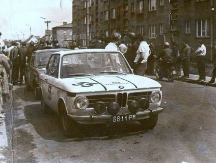 Henryk Ruciński i Czesław Murawski – BMW 1600 Ti.