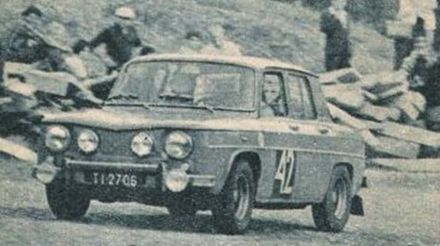 Krzysztof Komornicki i Zygmunt Wiśniowski – Renault 8 Gordini.