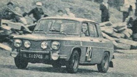 Krzysztof Komornicki i Zygmunt Wiśniowski – Renault 8 Gordini. 