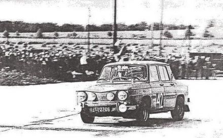 Krzysztof Komornicki i Zygmunt Wiśniowski – Renault 8 Gordini.