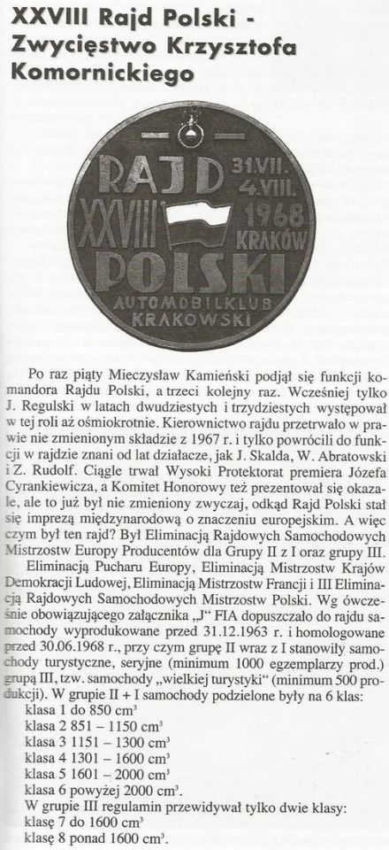 Pędzą samochody, mijają lata