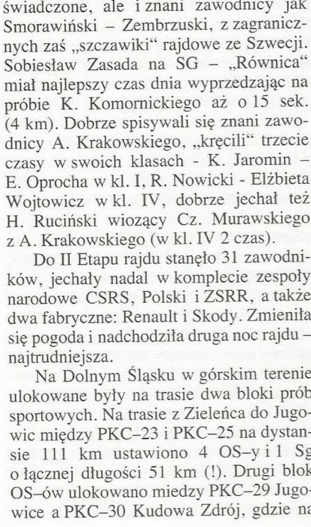 Pędzą samochody, mijają lata