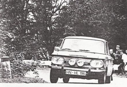 Ryszard Nowicki i Czesław Wodnicki – NSU 1200 TT.