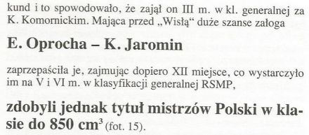 Pędzą samochody, mijają lata