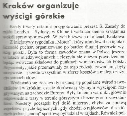 Pędzą samochody, mijają lata