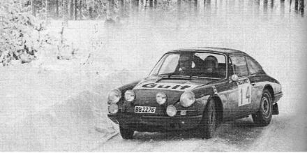 Åke Andersson i Sven Olof Svedberg – Porsche 911 T.