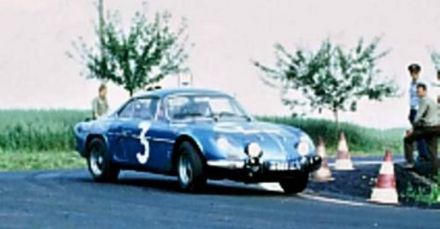 Jean Francois Piot i Jean Todt – Alpine Renault A 110.