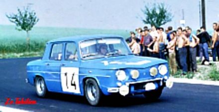 Zdenĕk Kec i Mojmir Klima – Renault 8 Renault.
