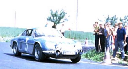Jean Francois Piot i Jean Todt – Alpine Renault A 110.