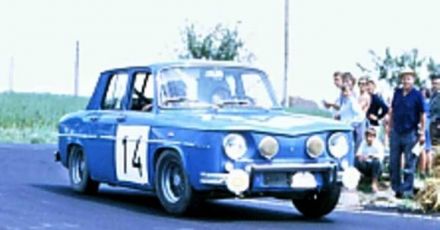Zdenĕk Kec i Mojmir Klima – Renault 8 Renault.