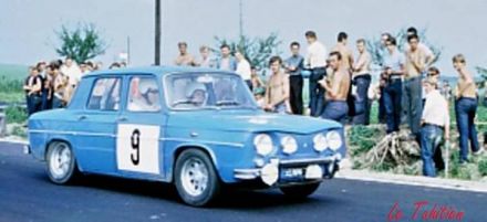 Vladimir Hubaček i Vojtĕch Rieger – Renault 8 Gordini.