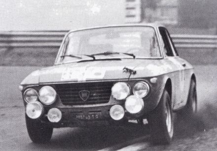 Rauno Aaltonen i Henry Liddon – Lancia Fulvia 1,6 HF Prototype.