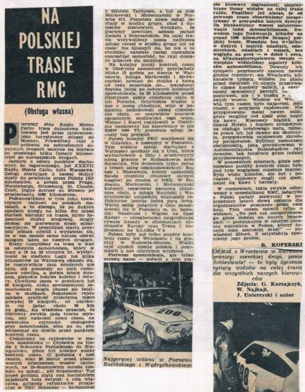 Rajd Monte Carlo - 1968r
