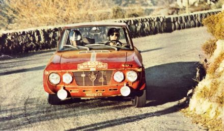 Leo Cella i Alcide Paganelli – Lancia Fulvia 1,3 coupe HF.