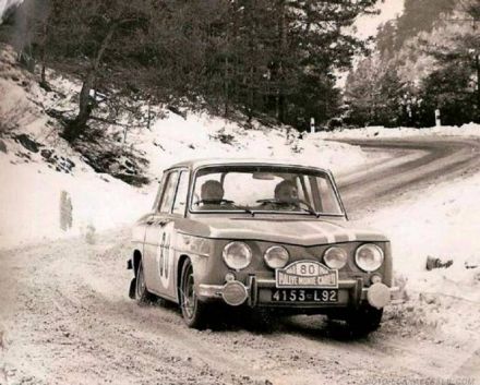 Jean Pierre Nicolas i Claude Roure – Renault 8 Gordini.