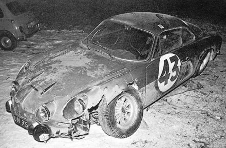 Gerard Larrousse i Marcel Callewaert – Alpine Renault A 110/1300.