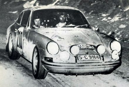 Vic Elford i David Stone – Porsche 911 T.