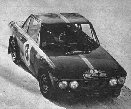 Ove Andersson i John Davenport – Lancia Fulvia 1,3 coupe HF.