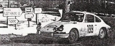 Włodzimierz Markowski i Wiesław Mrówczyński – Porsche 912.