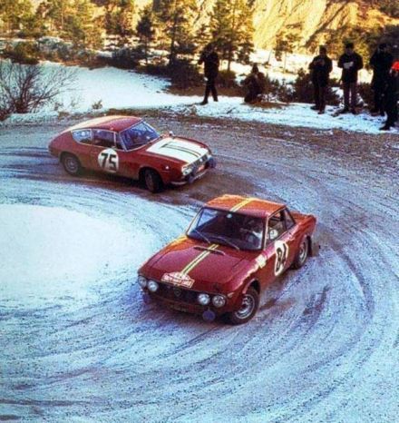 Sergio Barbasio i Ugo Barilaro – Lancia Fulvia 1,3 coupe HF, Fiorenza Genta i Arturo Brena – Lancia Fulvia Sport Zagato.