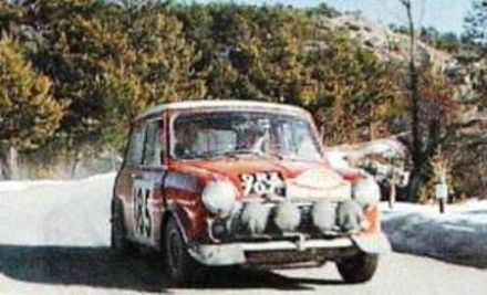 Tony Fall i Mike Wood – BMC Mini Cooper S.
